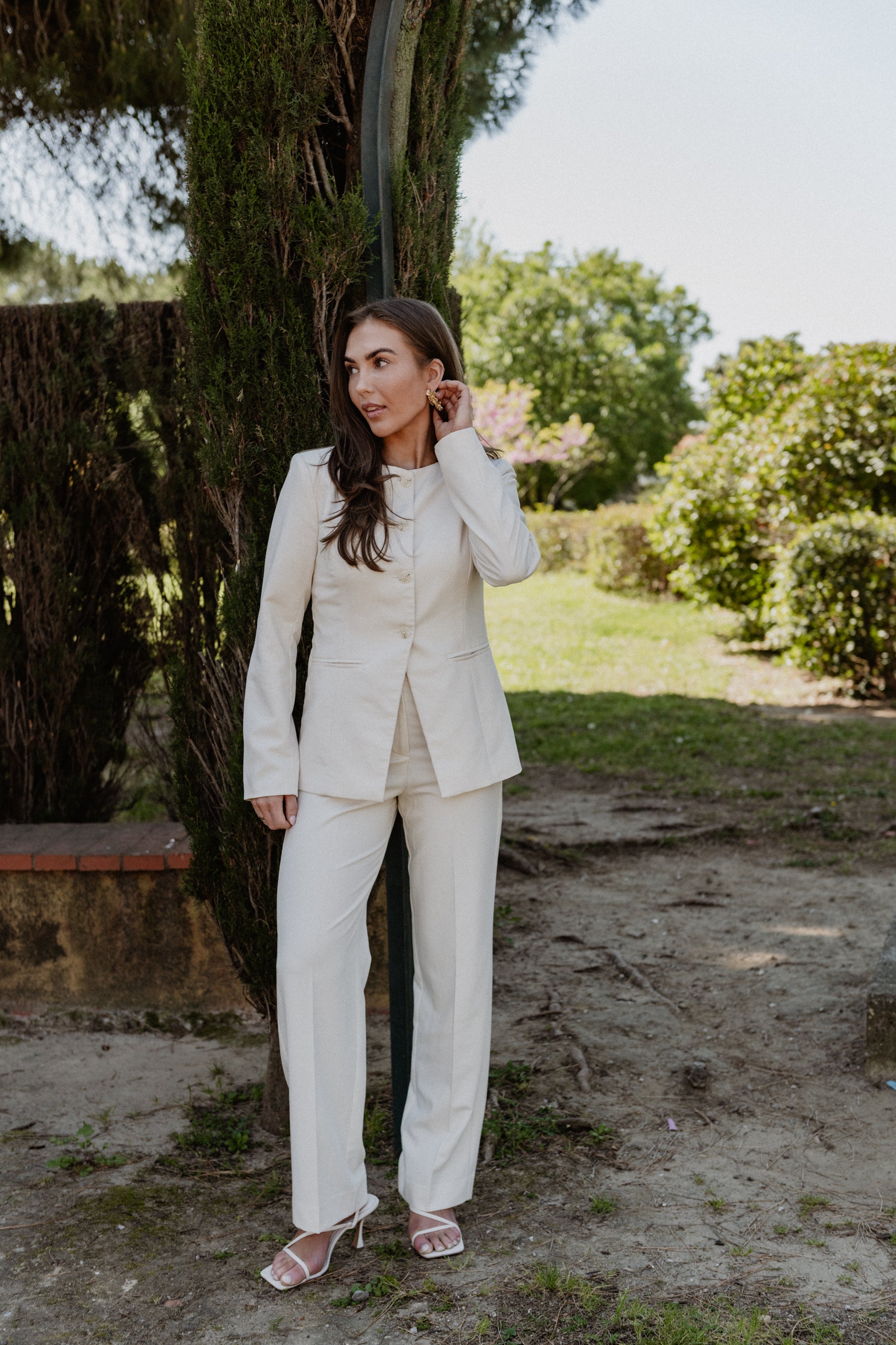 VMBECCA PANT - Birch